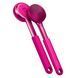 Ультразвукова щітка для всього тіла GESKE Sonic Full-Body Brush&Intensive Exfoliator 8в1 magenta HB0377 фото 6
