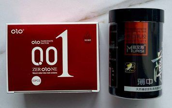 Набор OLO 001 с разогревающим эффектом 10 шт + Muaisi 0.02 мм Black 12 шт SOS2745 фото