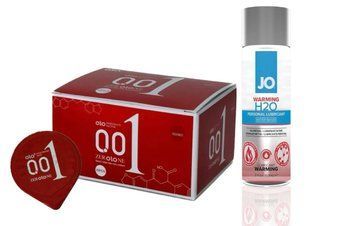 OLO Passionate Factor &mdash; 10 шт та Лубрикант JO H2O &mdash; WARMING (60 мл) SOS838 фото