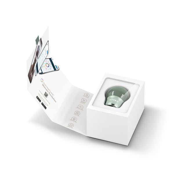 Масажер для обличчя і тіла GESKE Cool&Warm Face and Body Massager 7в1 green HB0299 фото