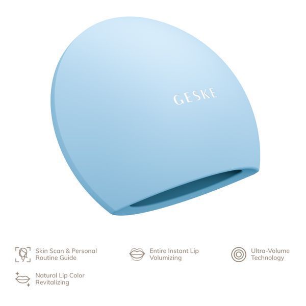 Пристрій для збільшення обʼєму губ GESKE Lip Volumizer&Booster 4в1 Big aquamarine HB0232 фото