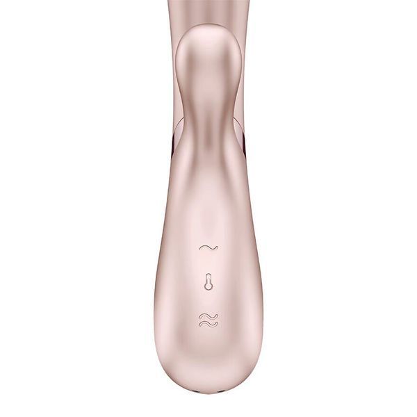 Смарт вибратор-кролик с подогревом Satisfyer Hot Lover Nude SO5543 фото