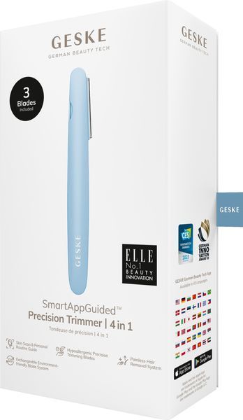 Триммер GESKE Precision Trimmer 4в1 аквамарин HB0448 фото