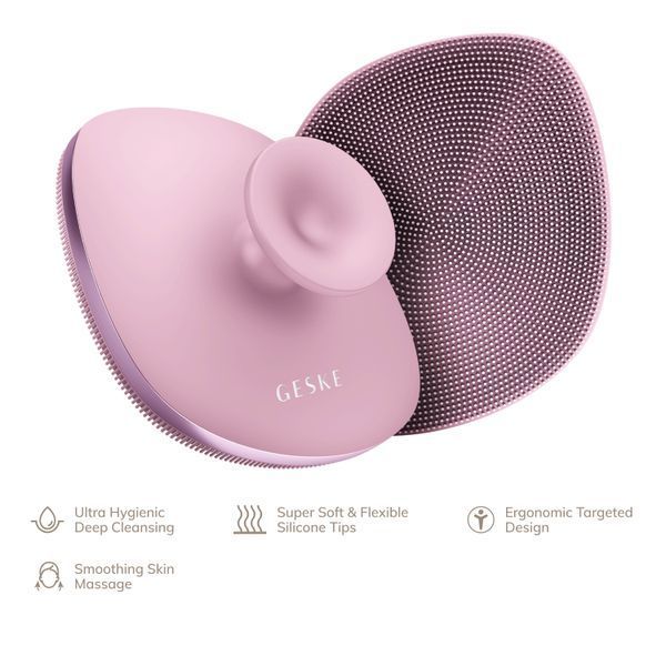 Щетка для тела GESKE Body Brush 4в1 pink HB0346 фото