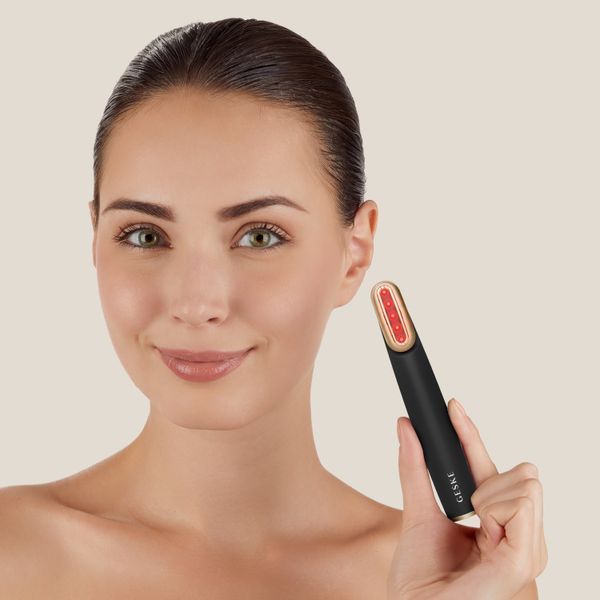 Устройство для укрепления и тонизации кожи лица с поворотной головкой GESKE Skin Firming Wand 7-1 gray HB0439 фото