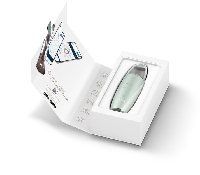 Мікрострумовий скрабер для шкіри та усунення чорних точок GESKE MicroCurrent Skin Scrubber&Blackhead Remover 9в1 green HB0151 фото