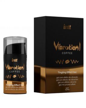 Рідкий вібратор Intt Vibration Coffee, 15 мл ST3 фото