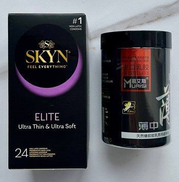 Набор SKYN Elite 24 шт + Muaisi 0.02 мм Black 12 шт SOS2746 фото