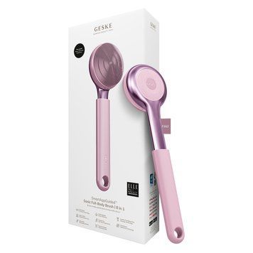 Ультразвукова щітка для всього тіла GESKE Sonic Full-Body Brush&Intensive Exfoliator 8в1 pink HB0379 фото
