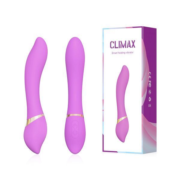 Силиконовый вибратор Sexbay для стимуляции точки G с подогревом (Red) BY17-54 фото