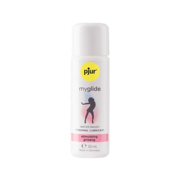 Збудлива змазка на водній основі pjur my glide 30 мл, з женьшенем, зігріває PJ10550 фото