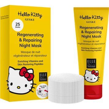 Регенерирующая и восстановительная ночная маска GESKE Regenerating&Repairing Night Mask by Hello Kitty Head HB0617 фото