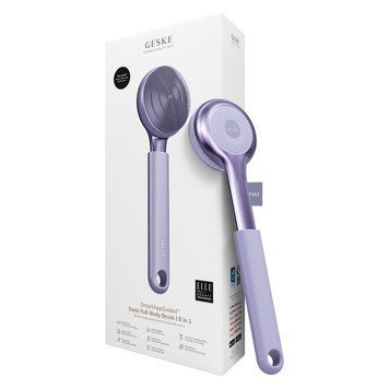 Ультразвукова щітка для всього тіла GESKE Sonic Full-Body Brush&Intensive Exfoliator 8в1 purple HB0380 фото