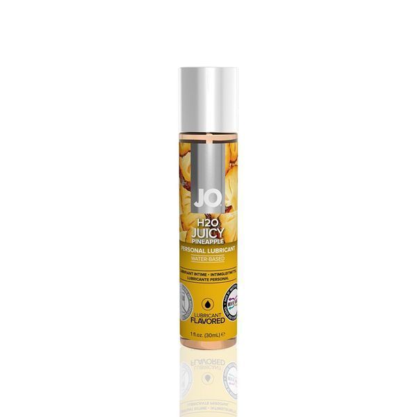 Змазка на водній основі System JO H2O &mdash; Juicy Pineapple (30 мл) без цукру, рослинний гліцерин SO1473 фото