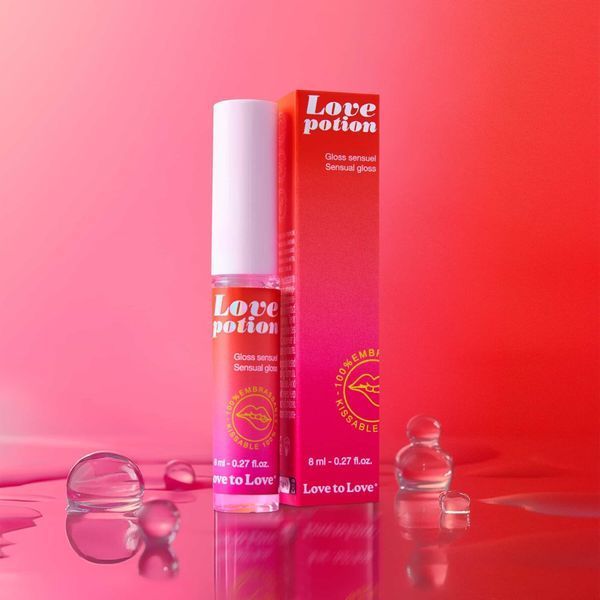 Стимулювальний блиск для губ Love To Love Love Potion - Gloss Sensuel 8 мл SX2271 фото