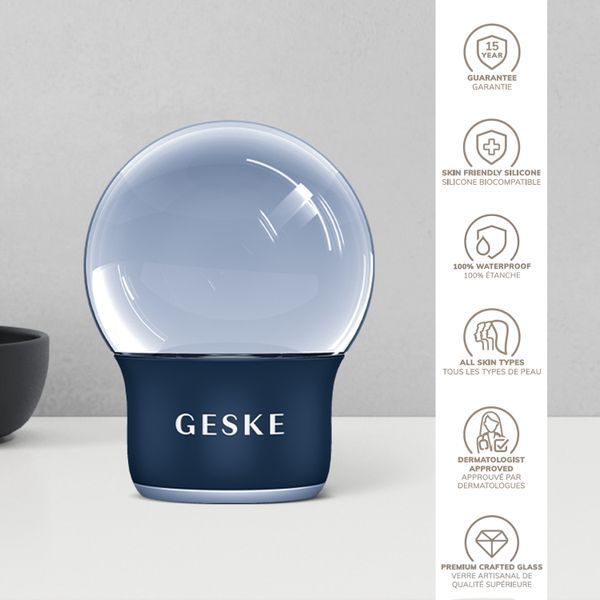Масажер для обличчя і тіла GESKE Cool&Warm Face and Body Massager 7в1 midnight HB0301 фото
