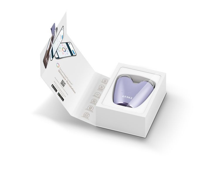 Микротоковый подтягиватель лица GESKE MicroCurrent Face-Lifter 6в1 purple HB0134 фото