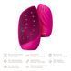 Очищувальна щітка для обличчя GESKE Sonic Thermo Facial Brush&Face-Lifter 8в1 magenta HB0087 фото 2