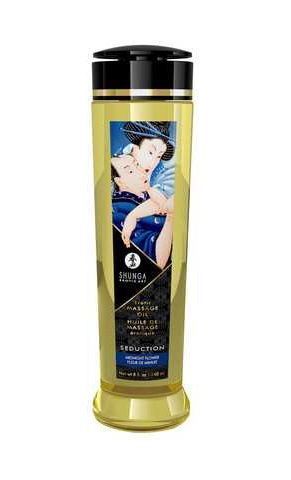 Массажное масло Shunga Seduction &ndash; Midnight Flower (240 мл) натурально увлажняющее SO7822 фото