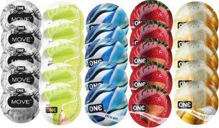 Набір з 25 шт One Move + ONE Color + ONE Fresh Mint + ONE Chocolate Strawberry + ONE Banana SOS8428 фото
