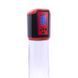 Автоматична вакуумна помпа Men Powerup Passion Pump Red, LED-табло, перезаряджається, 8 режимів SO6226 фото 3