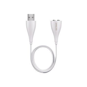 Магнитный USB кабель GESKE Magnetic USB Cable white HB0236 фото