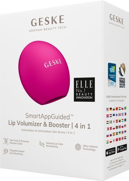 Пристрій для збільшення обʼєму губ GESKE Lip Volumizer&Booster 4в1 Small magenta HB0028 фото