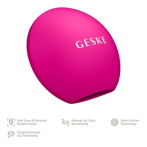 Пристрій для збільшення обʼєму губ GESKE Lip Volumizer&Booster 4в1 Small magenta HB0028 фото
