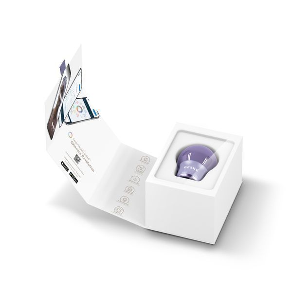 Массажер для лица и тела GESKE Cool&Warm Face and Body Massager 7в1 purple HB0303 фото