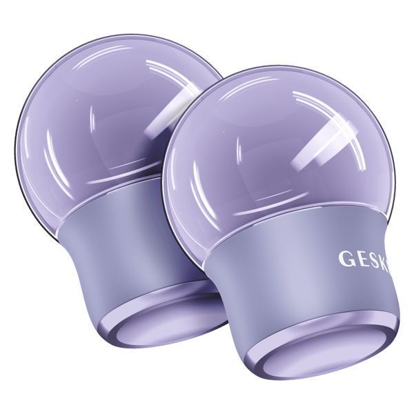 Массажер для лица и тела GESKE Cool&Warm Face and Body Massager 7в1 purple HB0303 фото