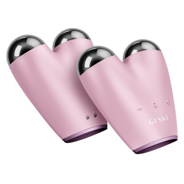 Микротоковый подтягиватель лица GESKE MicroCurrent Face-Lifter 6в1 pink HB0137 фото