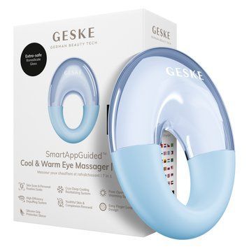 Масажер для очей GESKE Cool&Warm Eye Massager 7в1 aquamarine HB0307 фото