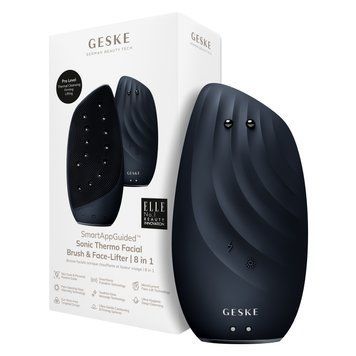 Очистительная щетка для лица GESKE Sonic Thermo Facial Brush&Face-Lifter 8в1 black HB0091 фото