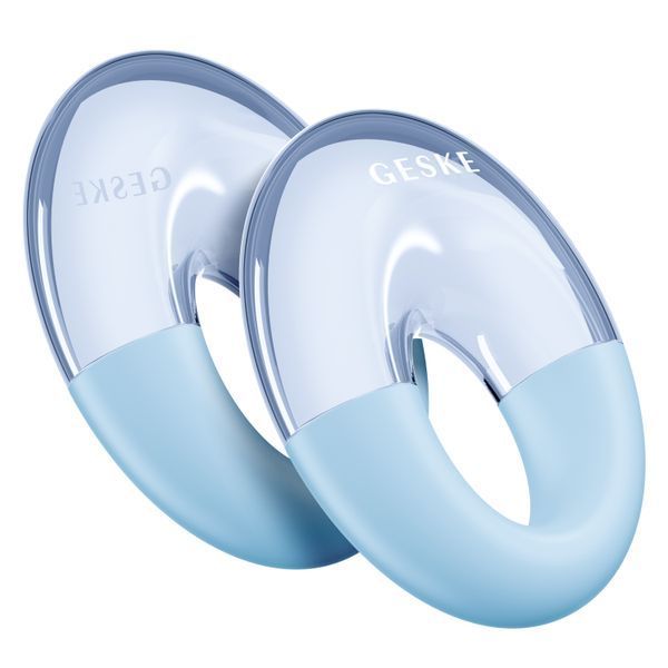 Масажер для очей GESKE Cool&Warm Eye Massager 7в1 aquamarine HB0307 фото