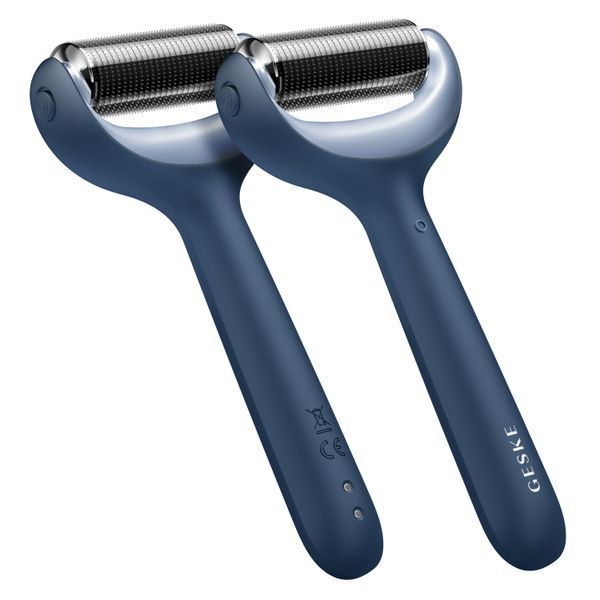 Электронный роллер для лица и тела с микроиглами GESKE MicroNeedle Face&Body Roller 8в1 midnight HB0199 фото
