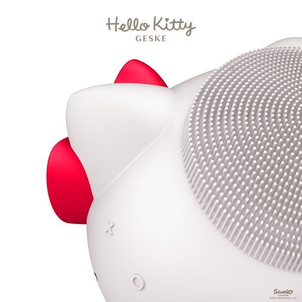 Ультразвукова щітка для обличчя GESKE Sonic Facial Brush 4в1 by Hello Kitty HB0041 фото