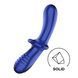 Двухсторонний стеклянный дилдо Satisfyer Double Crystal Light blue, боросиликатное стекло, унисекс SO8787 фото 2