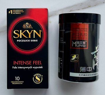 Набір SKYN Intense Feel 10 шт + Muaisi 0.02 мм Black 12 шт SOS2752 фото