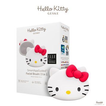 Щетка для лица GESKE Facial Brush 3в1 by Hello Kitty HB0239 фото
