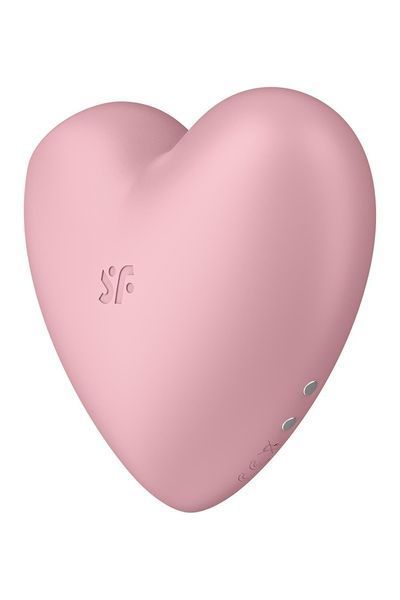 Вакуумный стимулятор Satisfyer Cutie Heart Light Red SO6286 фото