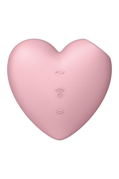 Вакуумный стимулятор Satisfyer Cutie Heart Light Red SO6286 фото