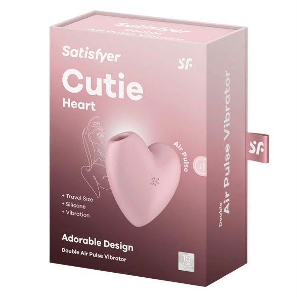 Вакуумный стимулятор Satisfyer Cutie Heart Light Red SO6286 фото