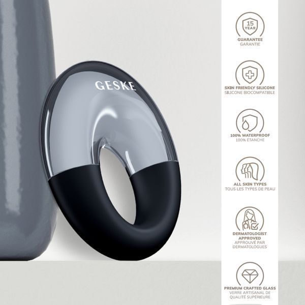 Массажер для глаз GESKE Cool & Warm Eye Massager 7в1 black HB0308 фото