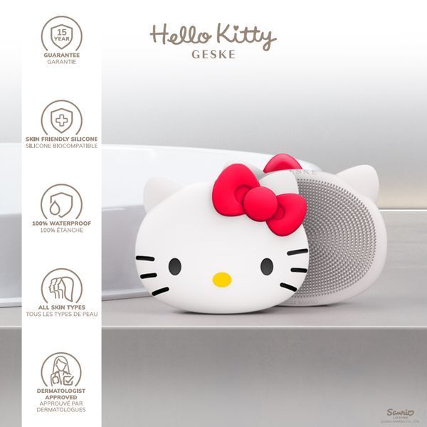 Щетка для лица GESKE Facial Brush 3в1 by Hello Kitty HB0239 фото