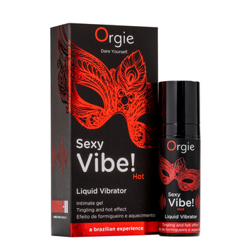 Рідкий вібратор SEXY VIBE з ефектом вібрації та зігрівання, 15 мл ST10 фото