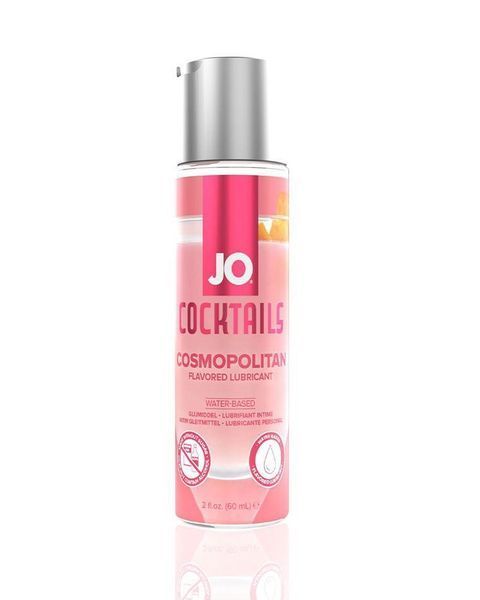 Лубрикант на водній основі System JO Cocktails - Cosmopolitan без цукру, рослинний гліцерин (60 мл) SO6776 фото