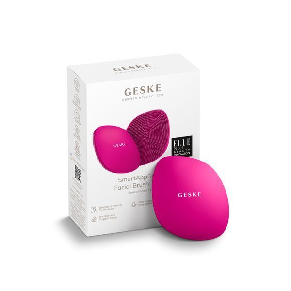 Щітка для обличчя GESKE Facial Brush 4в1 magenta HB0043 фото