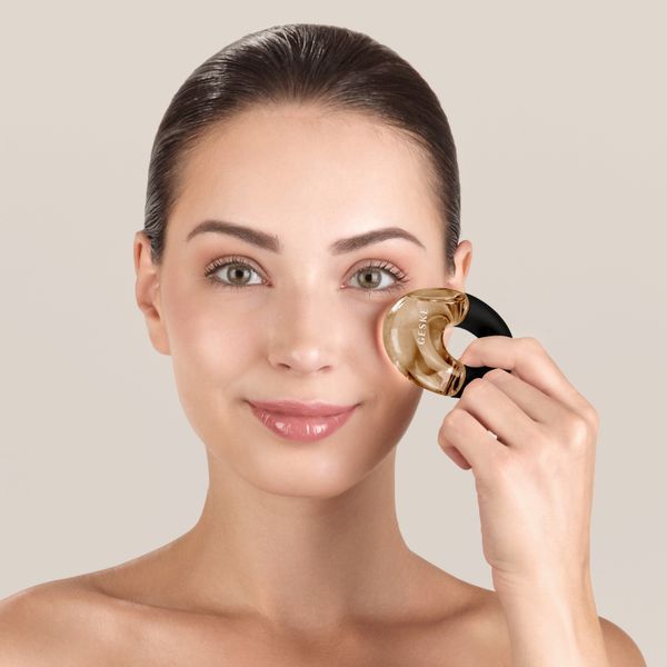Масажер для очей GESKE Cool&Warm Eye Massager 7в1 gray HB0309 фото
