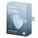 Вакуумный стимулятор-сердечко с вибрацией Satisfyer Cutie Heart Blue SO6287 фото 8