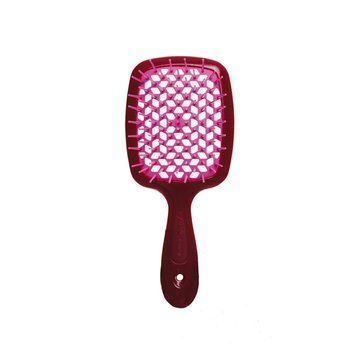 Расческа Janeke Superbrush Small (бургундия с розовым) 86SP234BOR фото